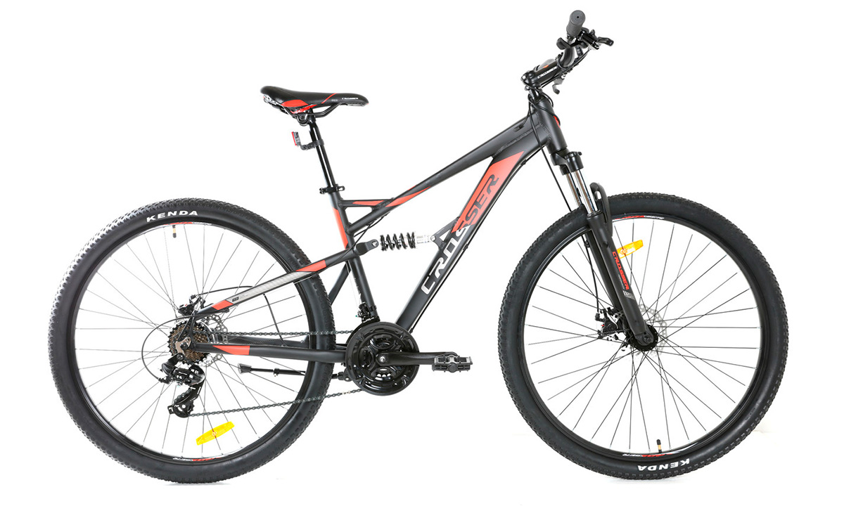 Велосипед Сrosser Stanley 29" размер М рама 18 2021 Черно-красный
